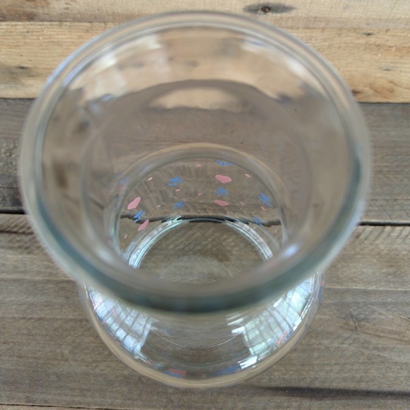 Vintage Libbey of Canada Country Hearts and Tulips glass juice carafe - Picture 3 of 7